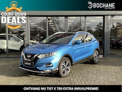 Nissan Qashqai - 1.6 DIG-T 163 N-Connecta | Panoramadak | Trekhaak