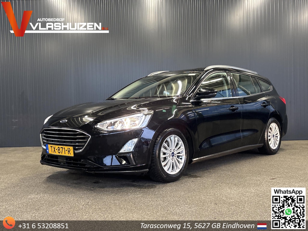 Ford Focus Wagon - 1.0 EcoBoost Titanium Business | € 4.950,- NETTO! | HUD | Camera | Climate | Cruise | Navi - AutoWereld.nl