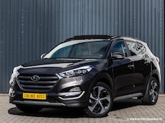 Hyundai Tucson - 1.6 T-GDI PREM. 4WD 170PK Automaat Navi Camera Panoramadak leer