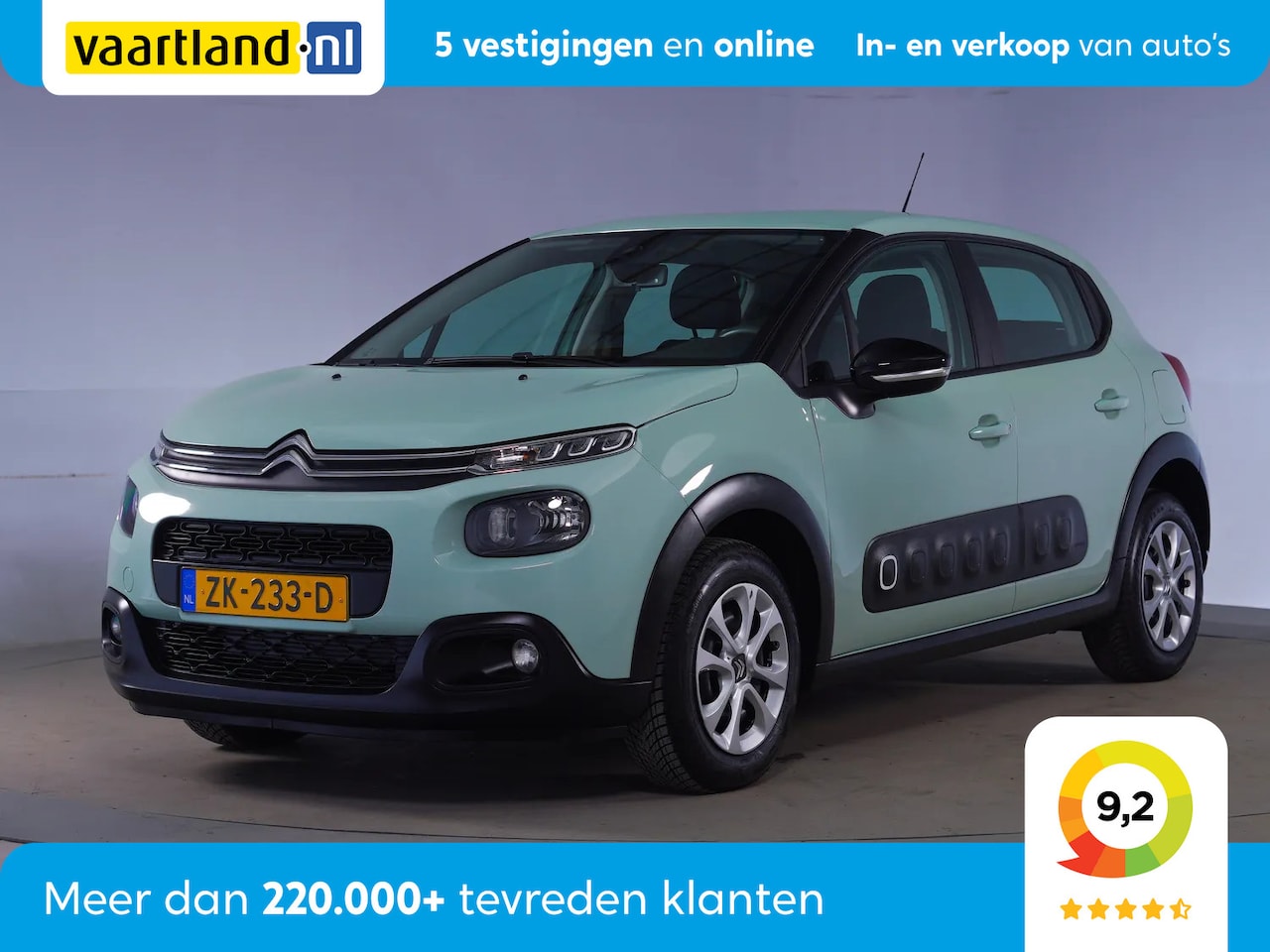 Citroën C3 - 1.2 PureTech Feel [ Navi Climate Apple Carplay/Android Auto ] - AutoWereld.nl