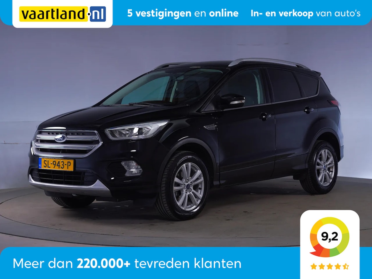 Ford Kuga - 1.5 EcoBoost Trend Ultimate [ Navi Trekhaak Climate ] - AutoWereld.nl