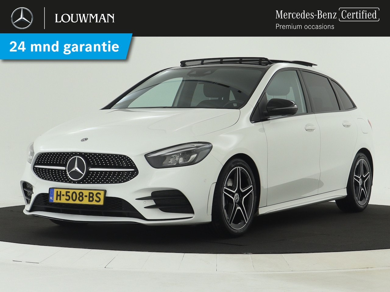 Mercedes-Benz B-klasse - 180 Business Solution AMG | 5 spaaks lichtmetalen velgen | Panoramadak | MBUX wide screen - AutoWereld.nl