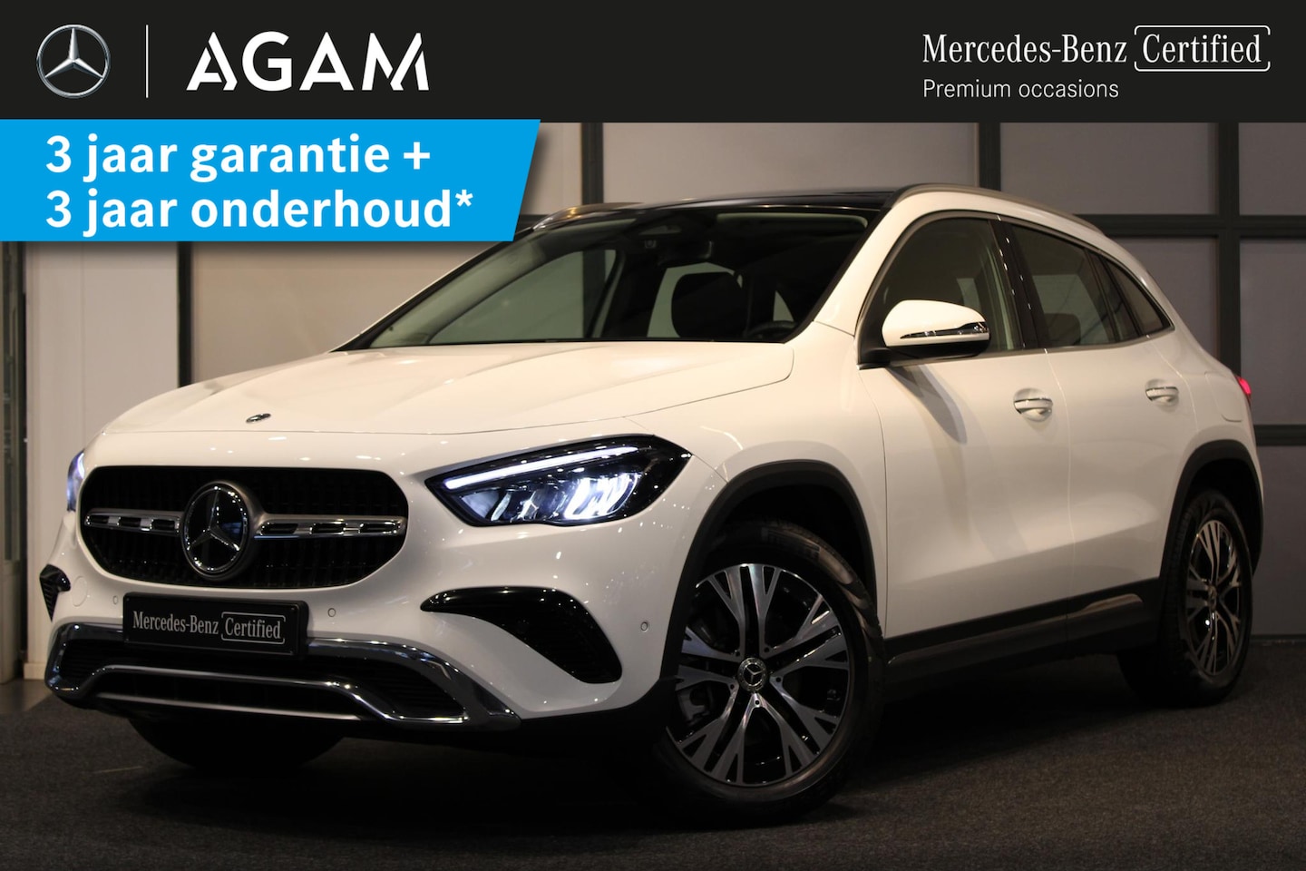 Mercedes-Benz GLA-Klasse - 250 e Luxury Line Panorama dak - AutoWereld.nl