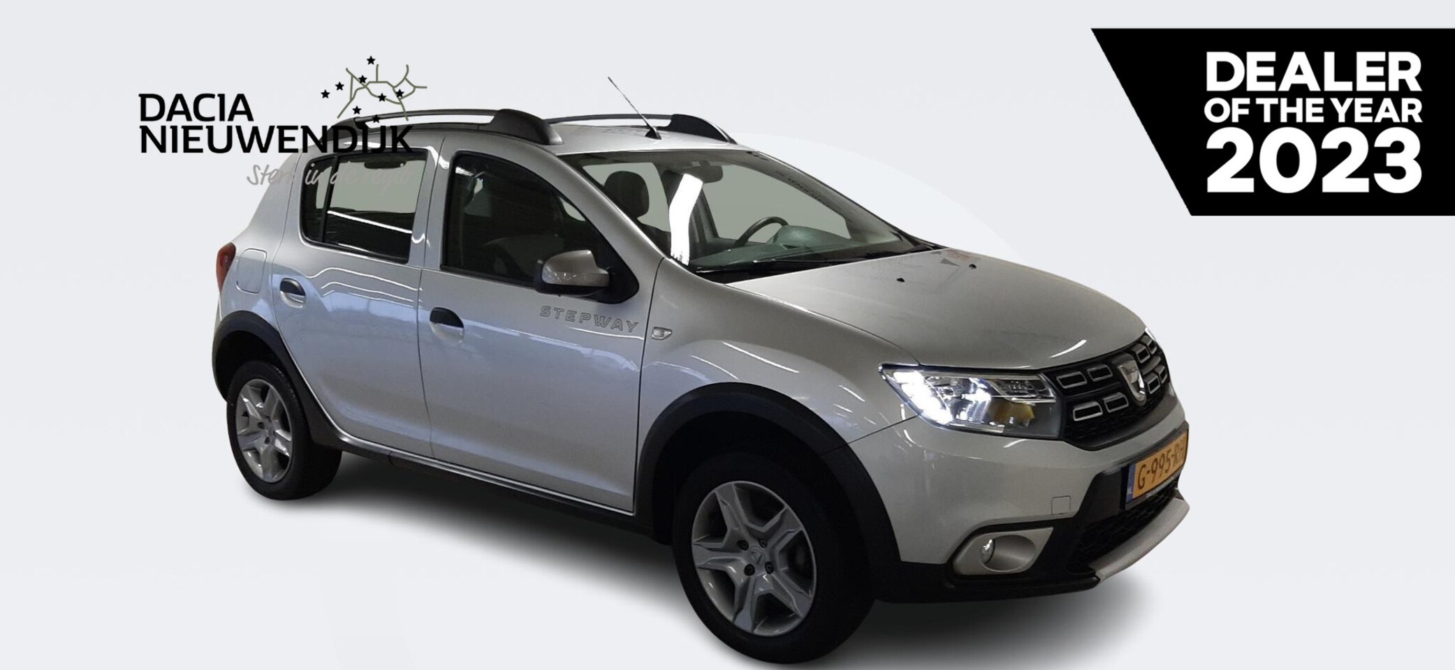 Dacia Sandero Stepway - 0.9 TCe SL NAVIGATIE / AIRCO / CRUISE CONTROLE / PARKEERSENSOREN+CAMERA. - AutoWereld.nl