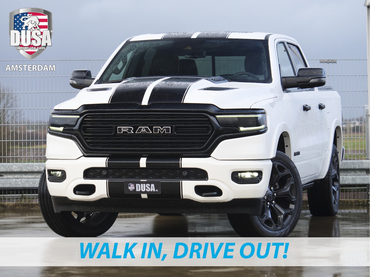 Dodge Ram 1500 - | Limited | 5.7 V8 | HEMI Night Edition / Panorama dak  / Luchtvering  Meerprijs extra opt - AutoWereld.nl