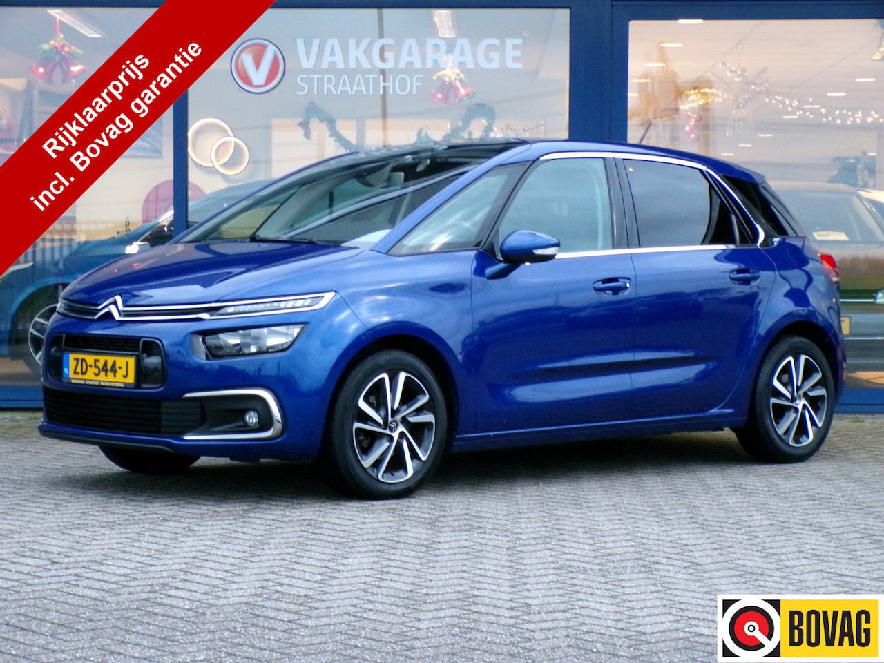 Citroën C4 Picasso - 1.2 PureTech Feel 1.2 PureTech Feel, Trekhaak / Carplay + Android Auto / Navigatie / Climate Control / 17' L - AutoWereld.nl