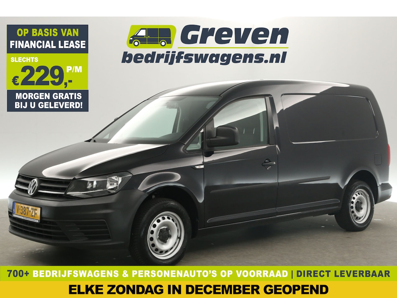 Volkswagen Caddy Maxi - 2.0 TDI L2H1 Airco Cruise Parkeersensoren Elektrpakket Schuifdeur - AutoWereld.nl