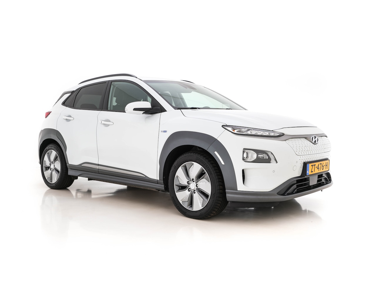 Hyundai Kona Electric - EV Premium 64 kWh ( INCL-BTW ) *FULL-LEATHER | HEAD-UP | FULL-LED | NAVI-FULLMAP | DAB | A - AutoWereld.nl