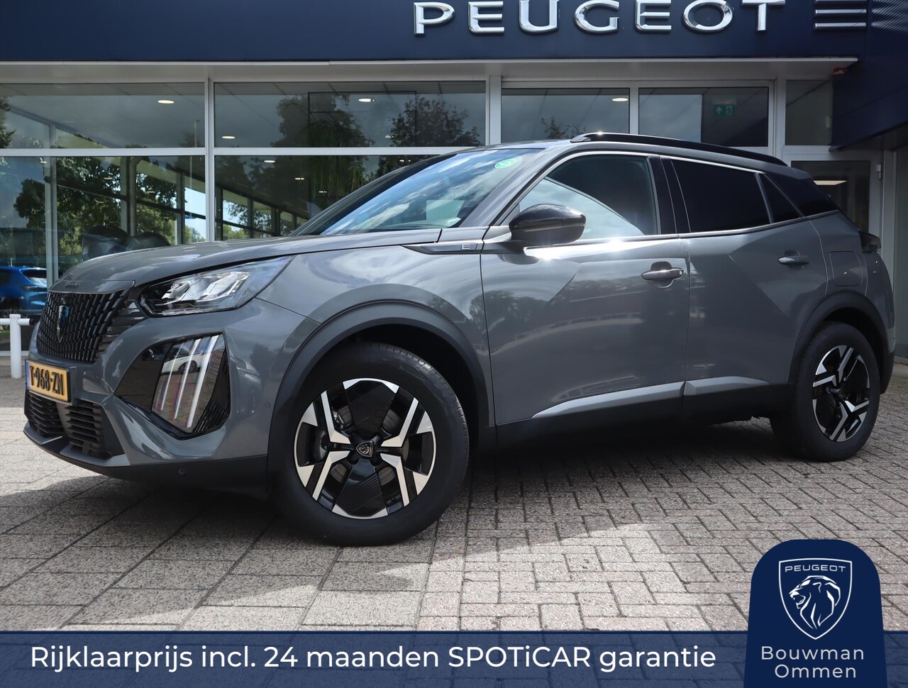 Peugeot e-2008 - SUV Allure EV 54kWh 156pk, Rijklaarprijs, Navigatie Adaptieve cruise Camera voor en achter - AutoWereld.nl