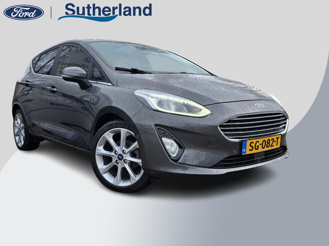 Ford Fiesta - 1.0 EcoBoost Titanium 100pk | Adaptive cruise control | Winter pack | Dodehoeksensoren | A - AutoWereld.nl