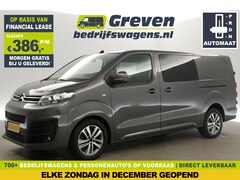 Citroën Jumpy - 2.0 BlueHDI L3H1 Automaat | DC | 5 Persoons Airco 360Camera Cruise Carplay 2xSchuifdeur Na