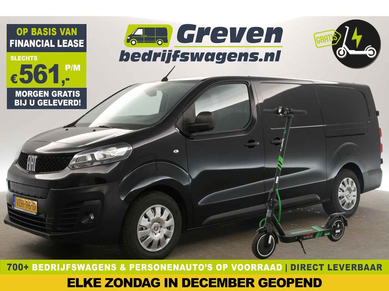 Fiat Scudo - L3H1 75 kWh Gratis E-Step! | NIEUW | BPM Vrij | Automaat Elektrisch Airco Cruise Carplay C - AutoWereld.nl