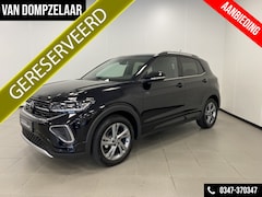 Volkswagen T-Cross - 1.0 TSI R-LINE / DSG-AUTOMAAT / 115PK / CAMERA / H.LEDER / '24 / CARPLAY /