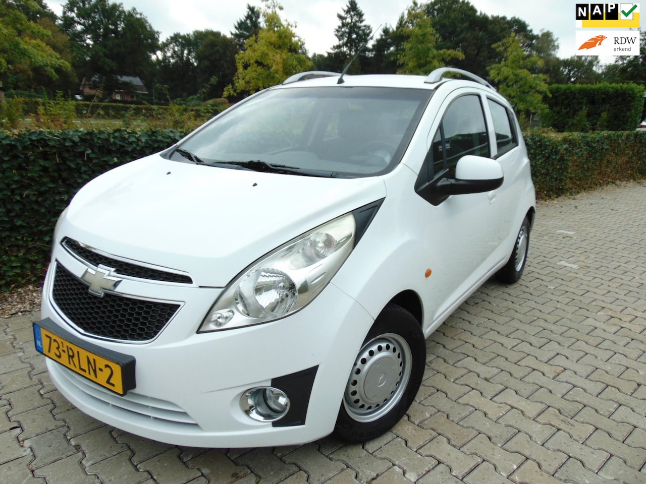 Chevrolet Spark - 1.0 16V LS Bi-Fuel 5-DRS. , Airco / Elec.Pakket / Isofix / LPG G3 / 1e Eigenaar. - AutoWereld.nl