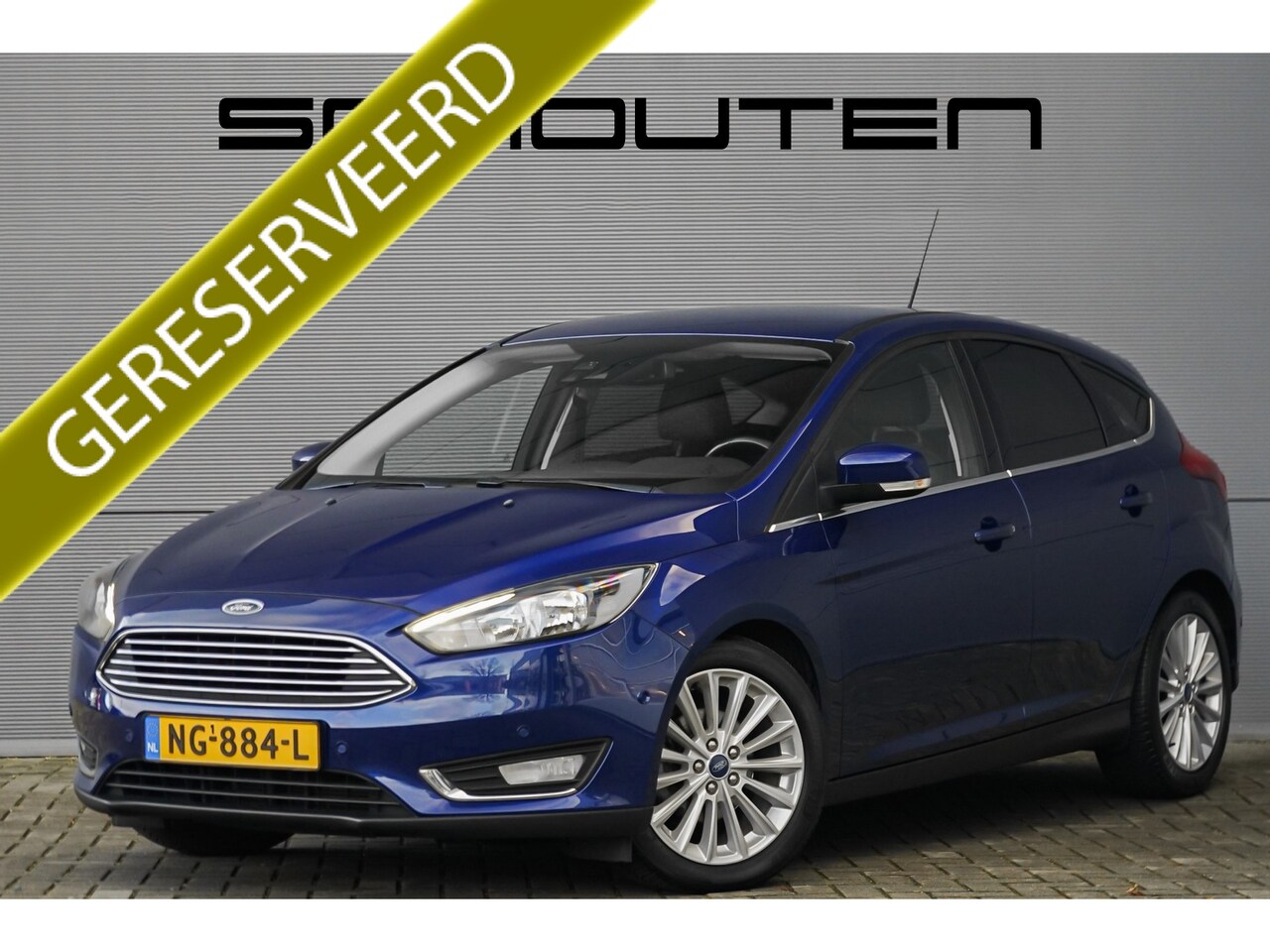 Ford Focus - 1.0 Titanium 125PK Navi Stoelverwarming Camera - AutoWereld.nl