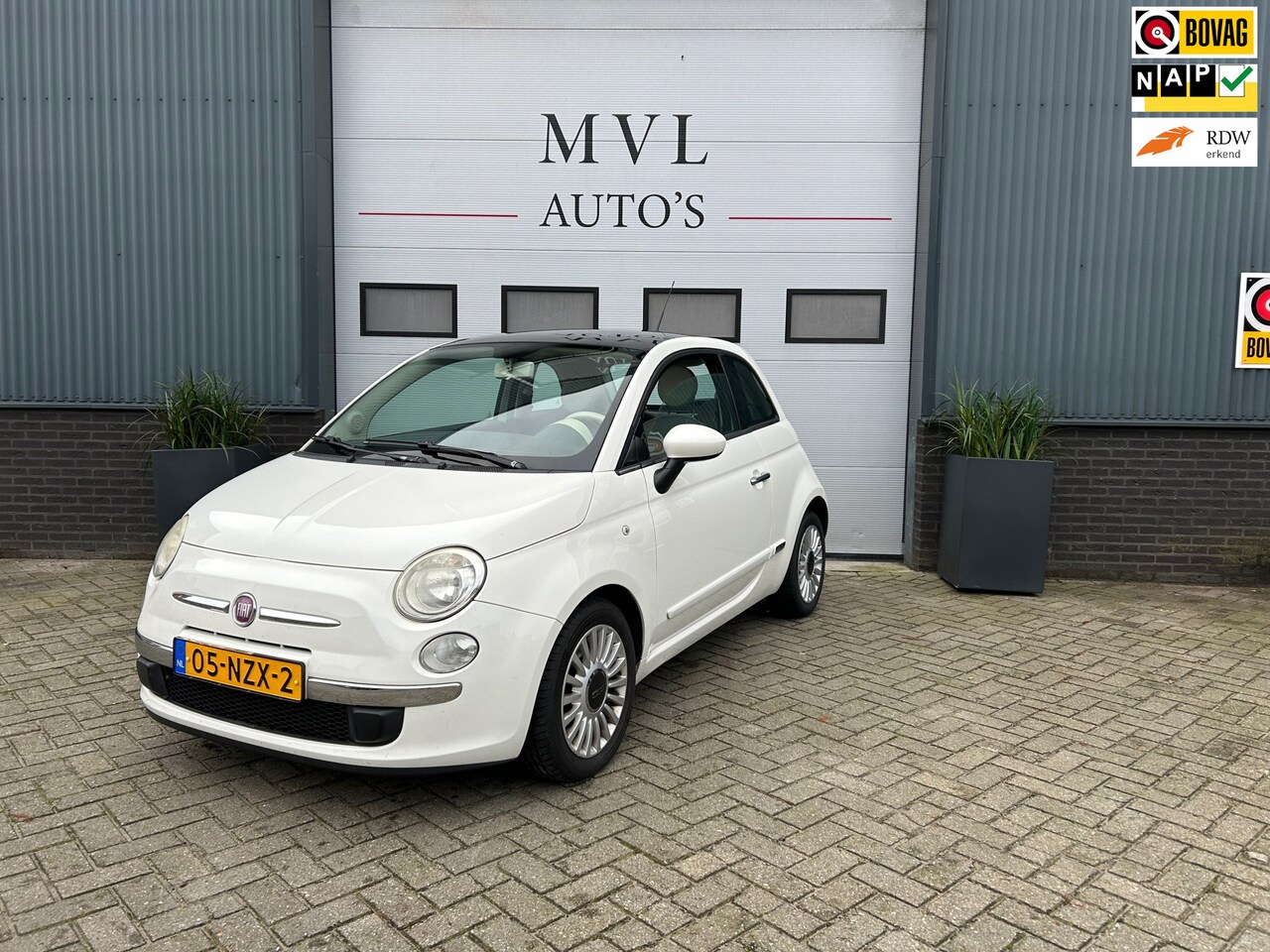 Fiat 500 - 0.9 TwinAir Lounge / Nap - AutoWereld.nl