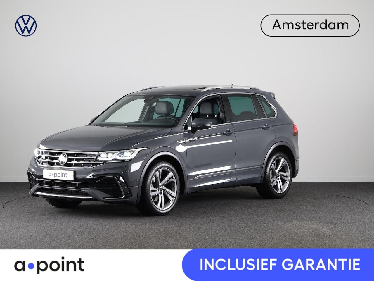 Volkswagen Tiguan - 1.5 TSI R-Line Business+ 150PK DSG (Automaat) | Panorama dak | Assistentie pakket | Verlen - AutoWereld.nl