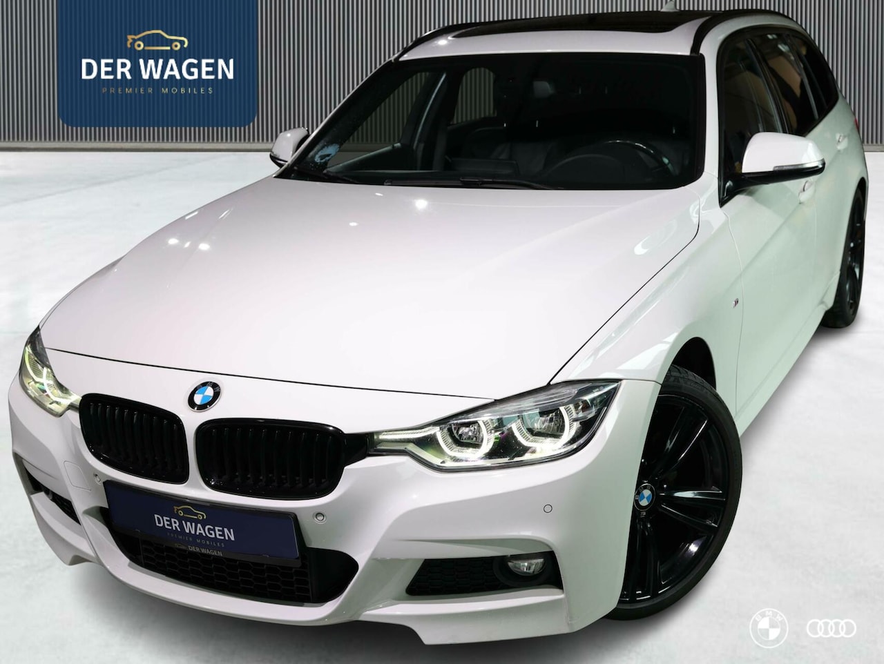 BMW 3-serie - 320i M SPORT | PANODAK | LEDER | TREKHAAK | 19" - AutoWereld.nl