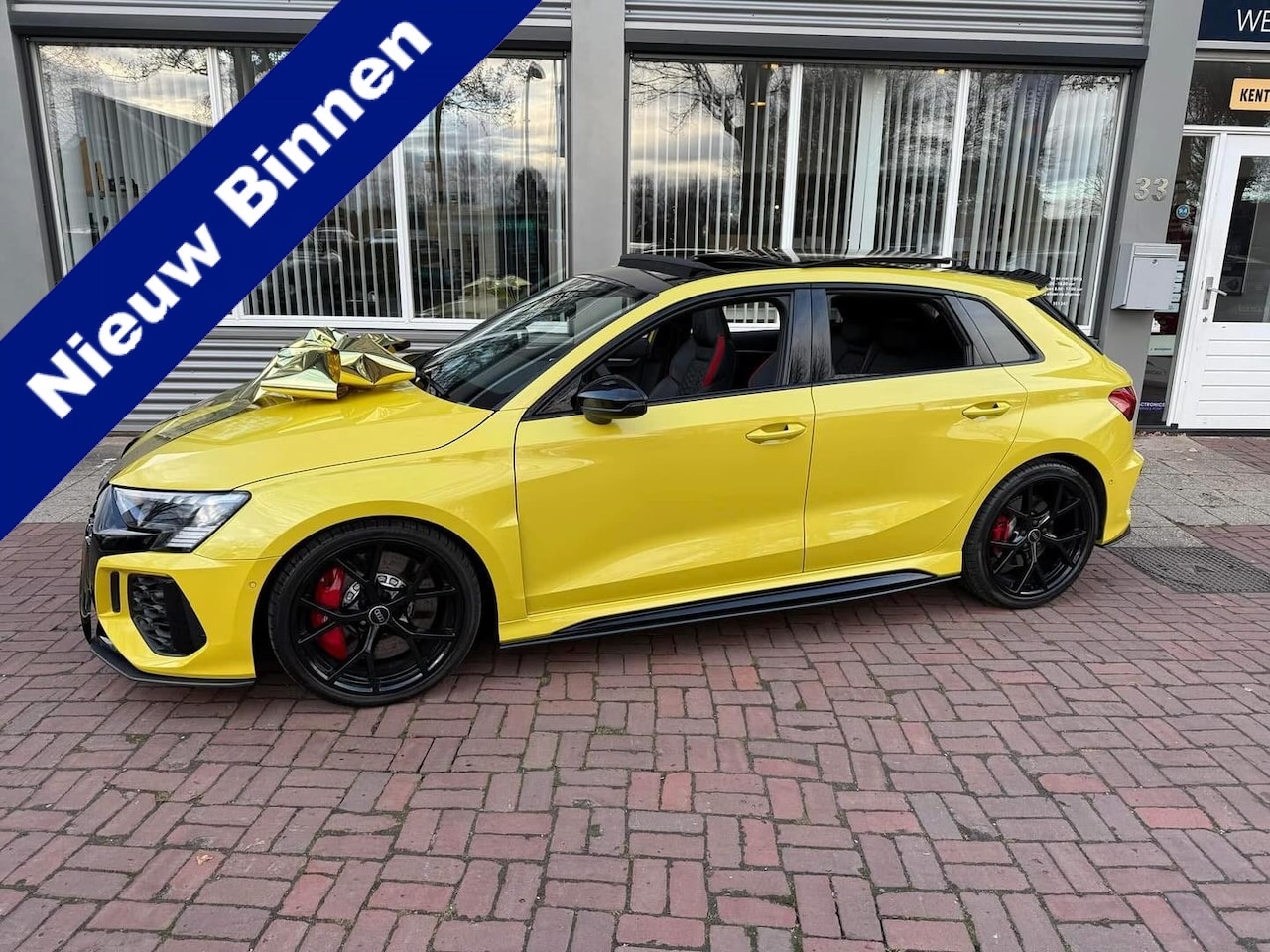 Audi A3 Sportback - 2.5 TFSI RS 3 quattro 400PK Verlengde fabrieksgarantie MAXTON, MATRIX, Apple Carplay, Lane - AutoWereld.nl