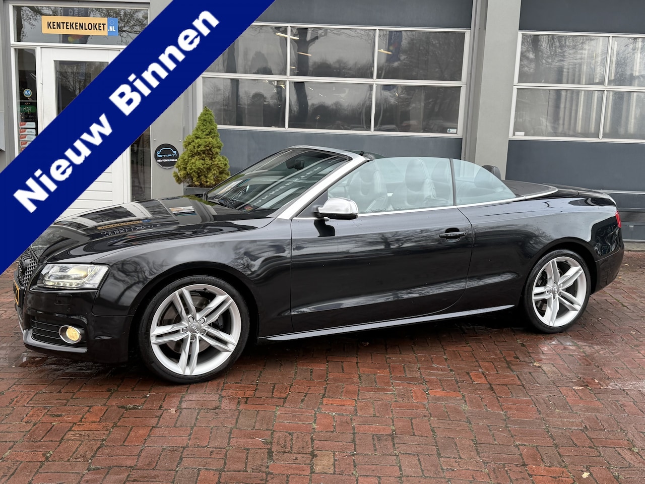 Audi A5 Cabriolet - 3.0 TFSI S5 quattro Bj 2010 Yongtimer 334PK Uniek !! - AutoWereld.nl