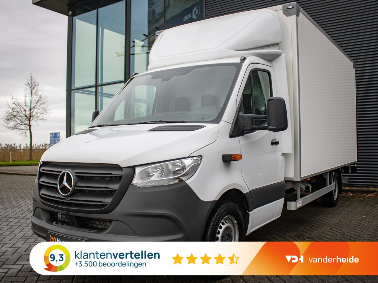 Mercedes-Benz Sprinter - Bakwagen 319 1.9 CDI L3 190 PK Automaat Elektrische laadklep, navigatie, MBUX, bijrijdersb - AutoWereld.nl