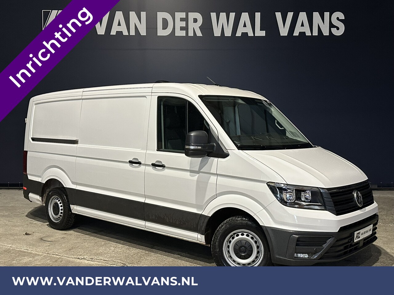 Volkswagen Crafter - 2.0 TDI 141pk L3H2 L2H1 inrichting Euro6 Airco | Navigatie | Camera | Apple Carplay Androi - AutoWereld.nl