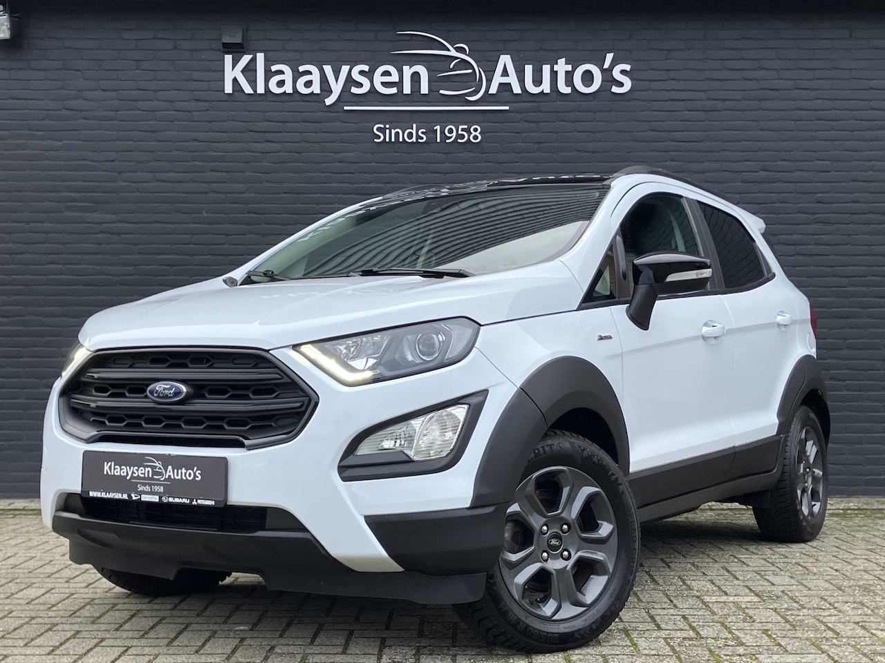 Ford EcoSport - 1.0 EcoBoost 140 pk Active | 1e eigenaar | navigatie | leder interieur | keyless entry/go - AutoWereld.nl