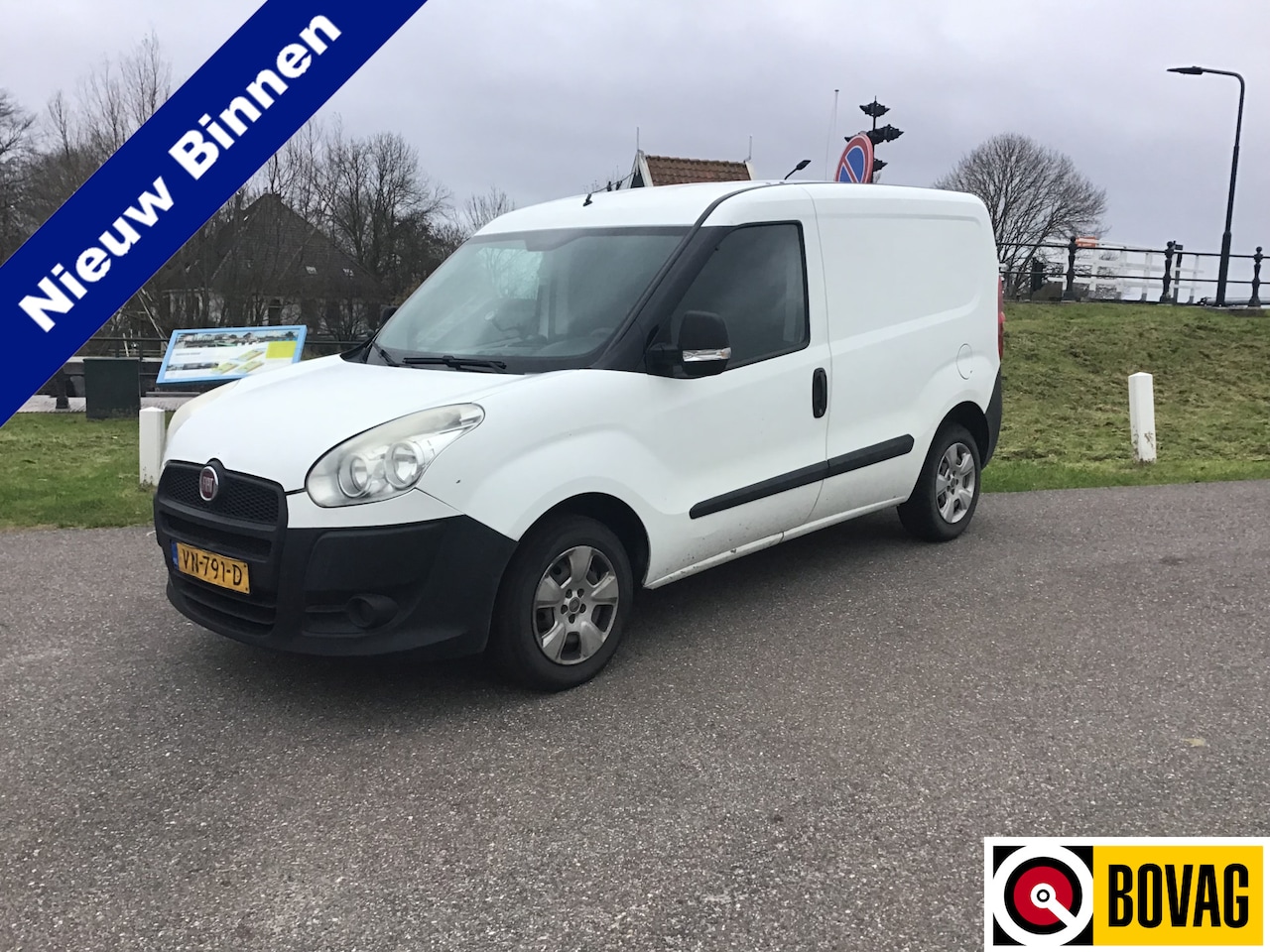 Fiat Doblò Cargo - 1.3 MJ L1H1 Actual Bj2015 airco export btw - AutoWereld.nl