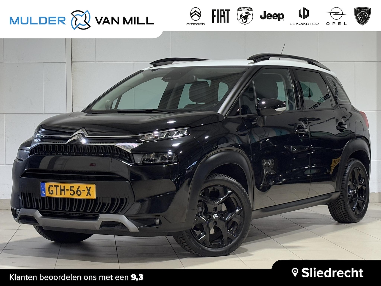 Citroën C3 Aircross - SUV Shine Pack 1.2 TURBO 130pk EAT6 AUTOMAAT | TWO-TONE! | KEYLESS | CAMERA | NAVI | STOEL - AutoWereld.nl