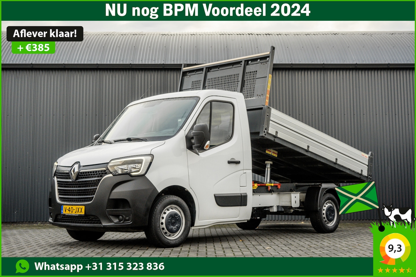 Renault Master - 2.3 dCi | Kipper | 136 PK | Euro 6 | Cruise | Airco | Navigatie | LED - AutoWereld.nl