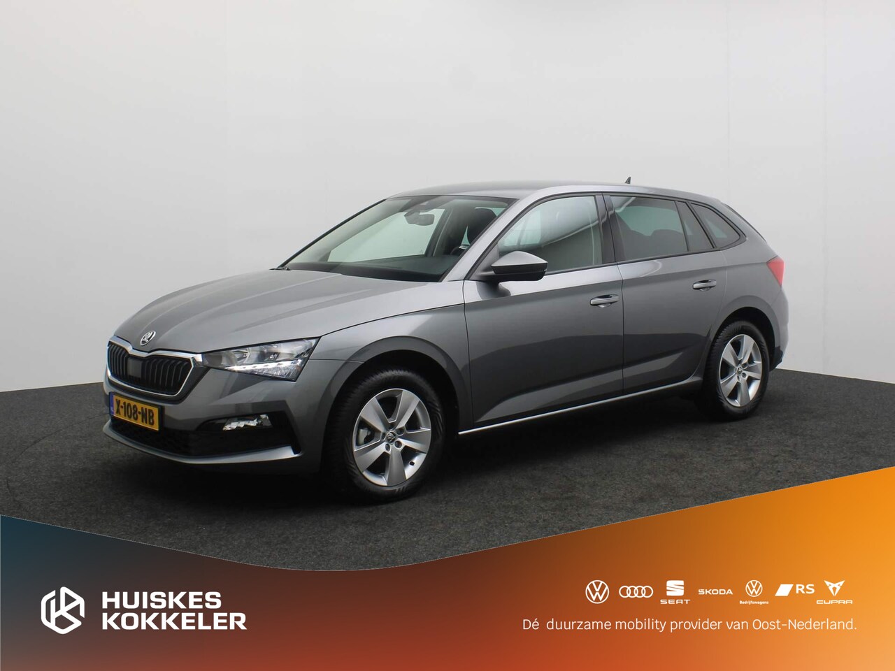 Skoda Scala - Ambition 1.0 TSI 110pk Cruise control, Airco, DAB, Radio, Bluetooth, App connect, LED kopl - AutoWereld.nl