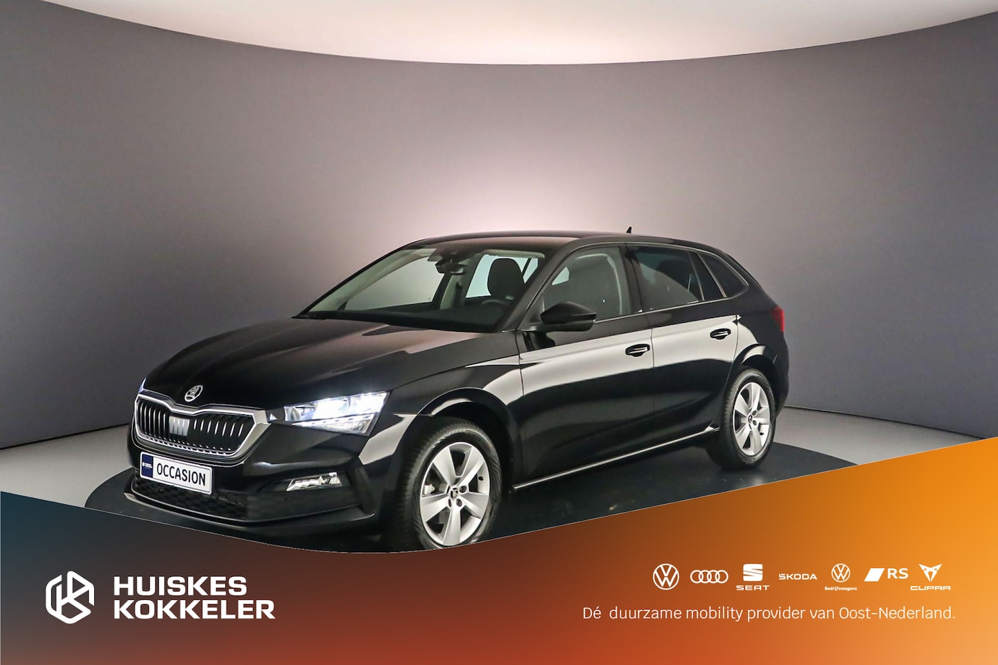 Skoda Scala - Ambition 1.0 TSI 110pk DSG Automaat Cruise control, Airco, Radio, DAB, LED verlichting, Pa - AutoWereld.nl