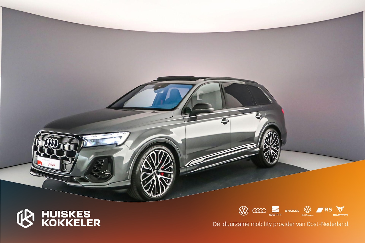 Audi SQ7 - 507pk 7p | Adv Onderstel | B&O | Pano | Head Up | Laser | Massage | 22 inch | 3de zitrij | - AutoWereld.nl