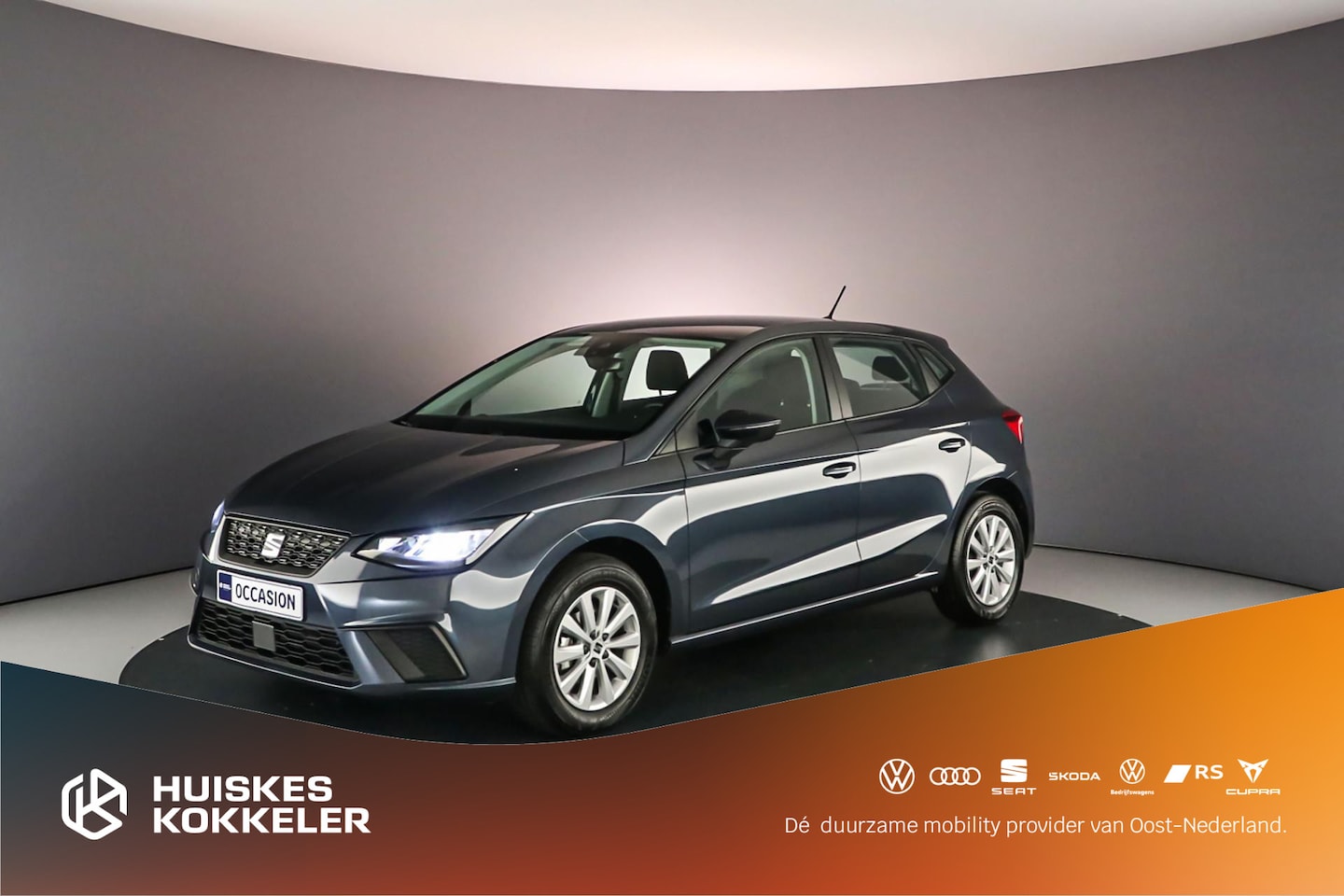 Seat Ibiza - Style 1.0 TSI 95pk Cruise control, Airco, DAB, Radio, Bluetooth, Parkeersensor achter, LED - AutoWereld.nl