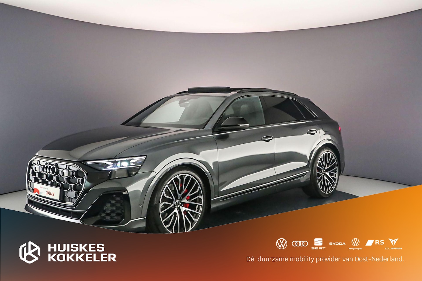 Audi Q8 - 60 TFSI e Pro Line S Comp. | Adv. Onderstel  B&O | 4-Wiel Besturing| Pano | Head Up | Trek - AutoWereld.nl