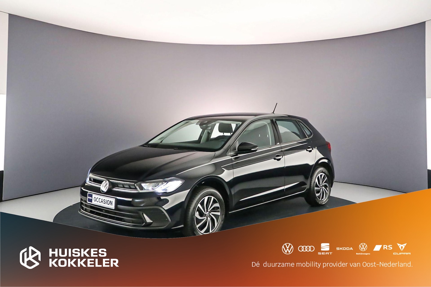 Volkswagen Polo - Life 1.0 TSI 95pk Adaptive cruise control, App connect, DAB, Airco, Radio, Bluetooth, LED - AutoWereld.nl