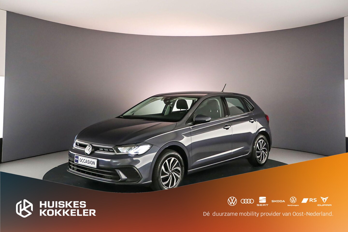 Volkswagen Polo - Life 1.0 TSI 95pk Adaptive cruise control, DAB, Airco, Radio, Bluetooth, App connect, LED - AutoWereld.nl