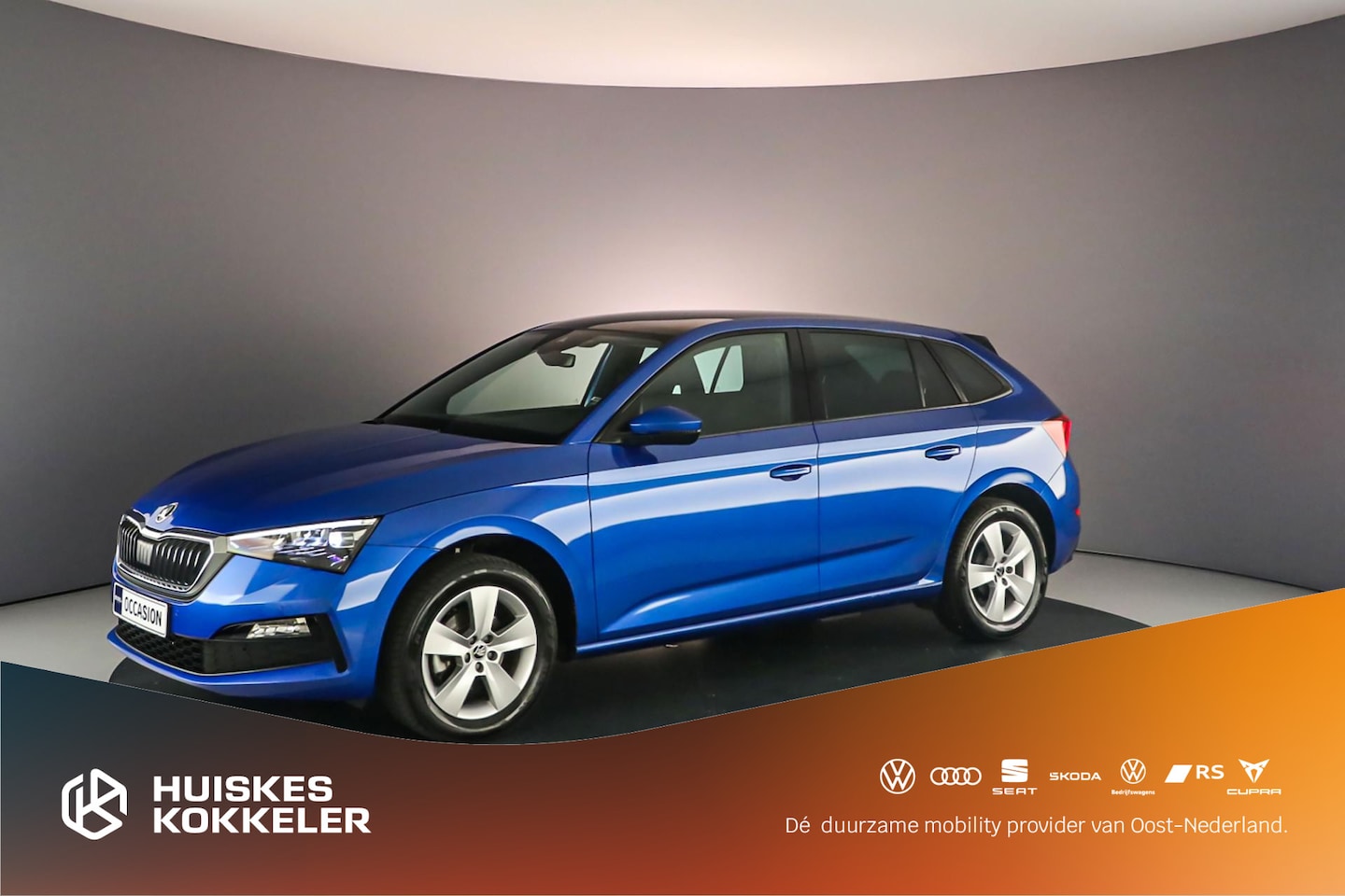 Skoda Scala - Sport Business 1.0 TSI 110pk DSG Automaat Adaptive cruise control, Panoramadak, Navigatie, - AutoWereld.nl