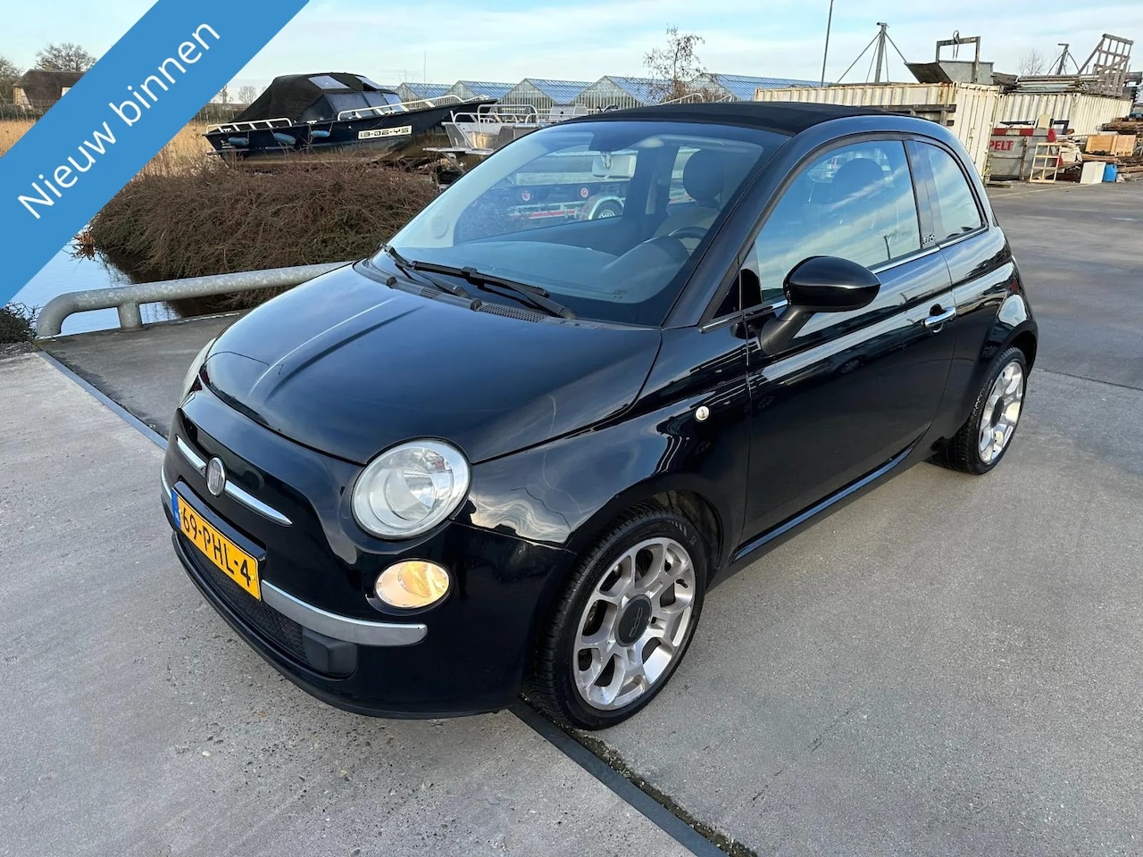 Fiat 500 C - 0.9 TwinAir Lounge|nw apk|half leder|airco - AutoWereld.nl