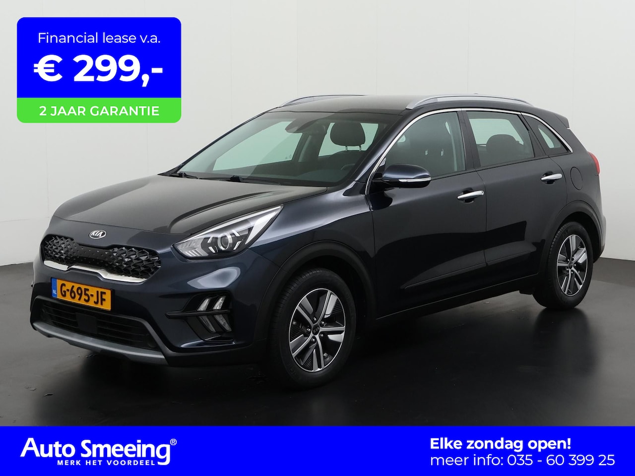 Kia Niro - 1.6 GDi Hybrid DynamicLine Facelift | Trekhaak | Camera | Navigatie | Zondag Open! - AutoWereld.nl