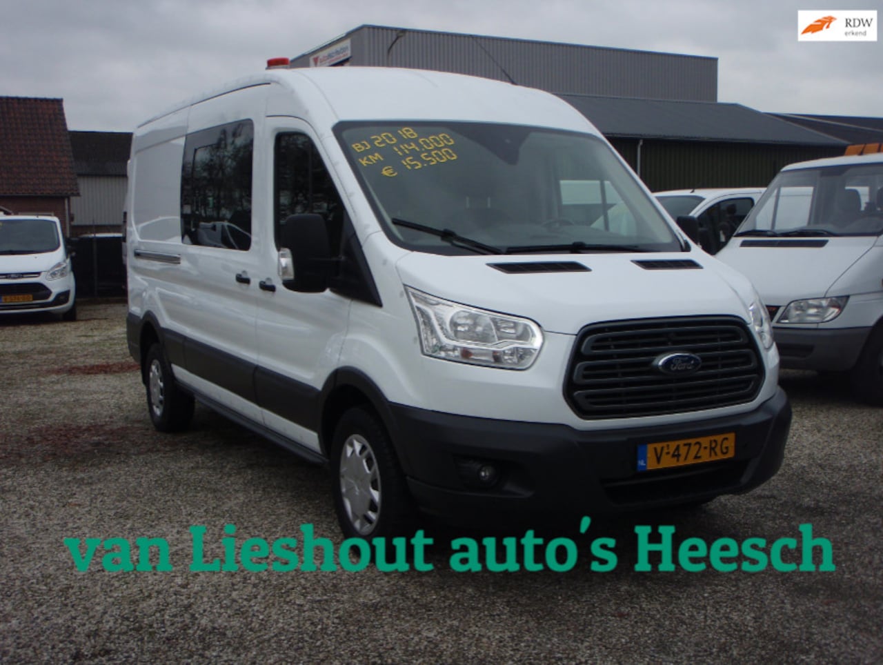 Ford Transit - 350 L3H2 Trend 114993 km bj 18 - AutoWereld.nl