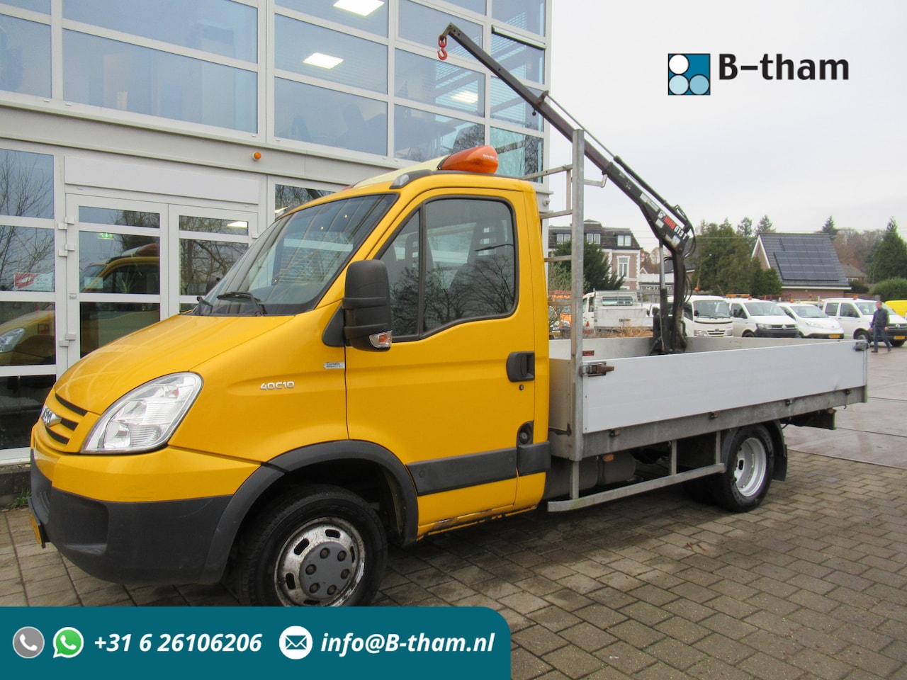 Iveco Daily - 40C10 Euro 4 + HIAB 013 T Kraan Kran Crane - AutoWereld.nl