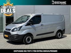 Ford Transit Custom - 270 2.2 TDCI L1H1 Economy Edition | Airco | Trekhaak | Betimmering Laadruimte | 3-persoons