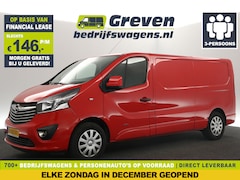 Opel Vivaro - 1.6 CDTI L2H1 141PK Airco Cruise 3 Persoons Parkeersensoren Elektrpakket Schuifdeur