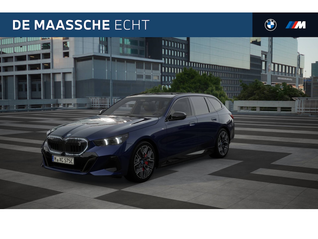 BMW i5 Touring - eDrive40 M Sport / Panoramadak / Trekhaak / Stoelventilatie / Parking Assistant Plus / Ada - AutoWereld.nl