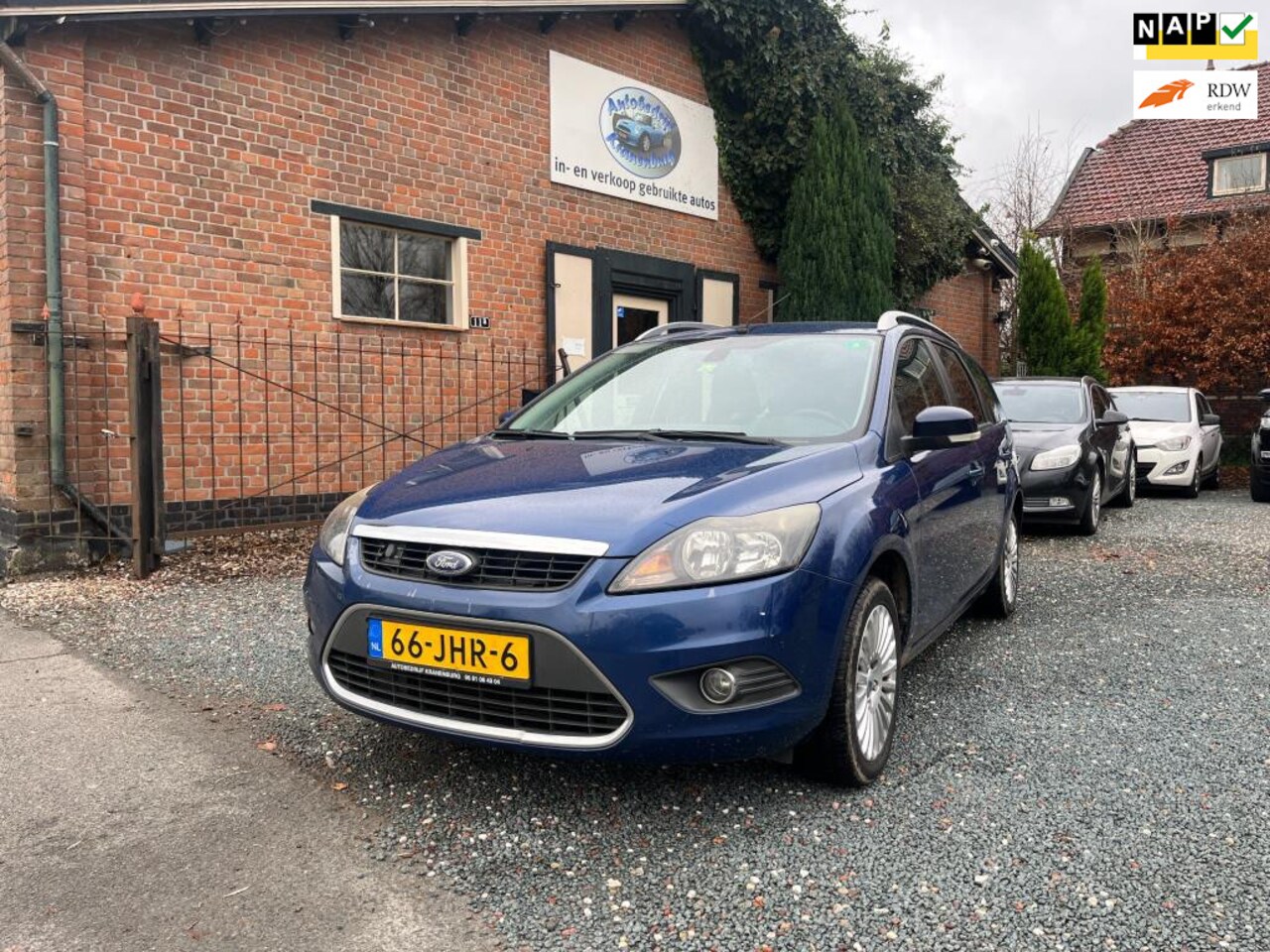 Ford Focus Wagon - 1.8 Titanium Flexi Fuel 1.8 Titanium Flexi Fuel ( Climate control + Navigatie ) - AutoWereld.nl