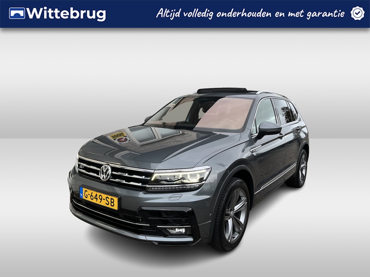 Volkswagen Tiguan Allspace - 1.5 TSI R-Line 7p. / AUTOMAAT/ PANO/ 7-PERSOONS/ KEYLESS/ CLIMA/ STUUR & STOELVERWARM./ NA - AutoWereld.nl