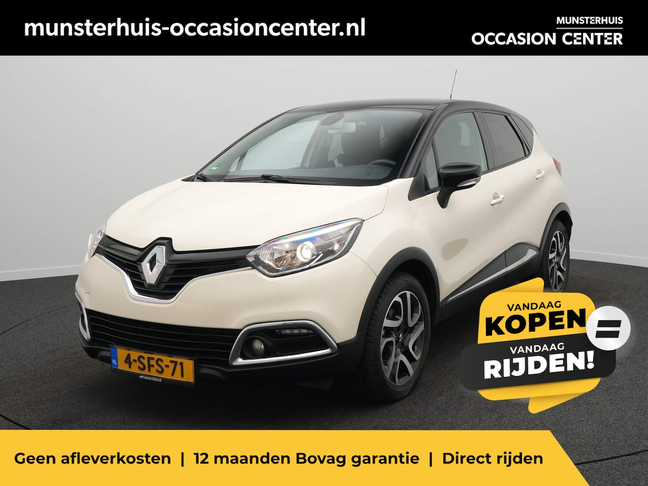 Renault Captur - TCe 120 EDC Dynamique - Automaat - Trekhaak - 4 Cilinder - 120 PK - NAP - AutoWereld.nl