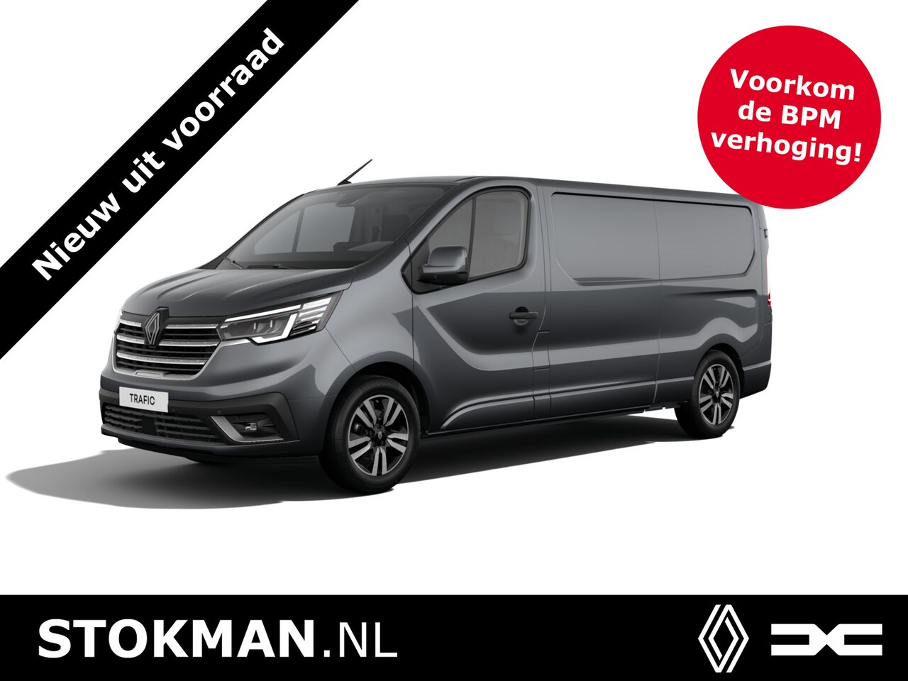 Renault Trafic - 2.0 Blue dCi 150 EDC T30 L2H1 Extra | Android Auto en Apple CarPlay | Achteruitrijcamera | - AutoWereld.nl