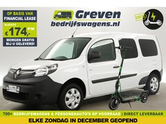 Renault Kangoo - Z.E. L2H1 Huur-Accu Gratis E-Step | 33 kWh Elektrisch | Automaat | Airco Navigatie PDC Ele